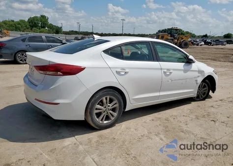2018 Hyundai Elantra Sel из США, поврежденный, VIN 5NPD84LF7JH316873